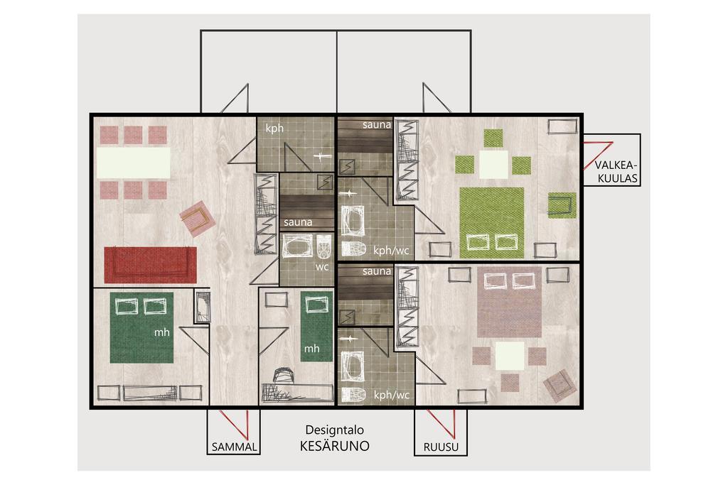 Hotel Hiisi Hill Jämsä Pokój zdjęcie